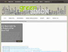 Tablet Screenshot of greensimon.com